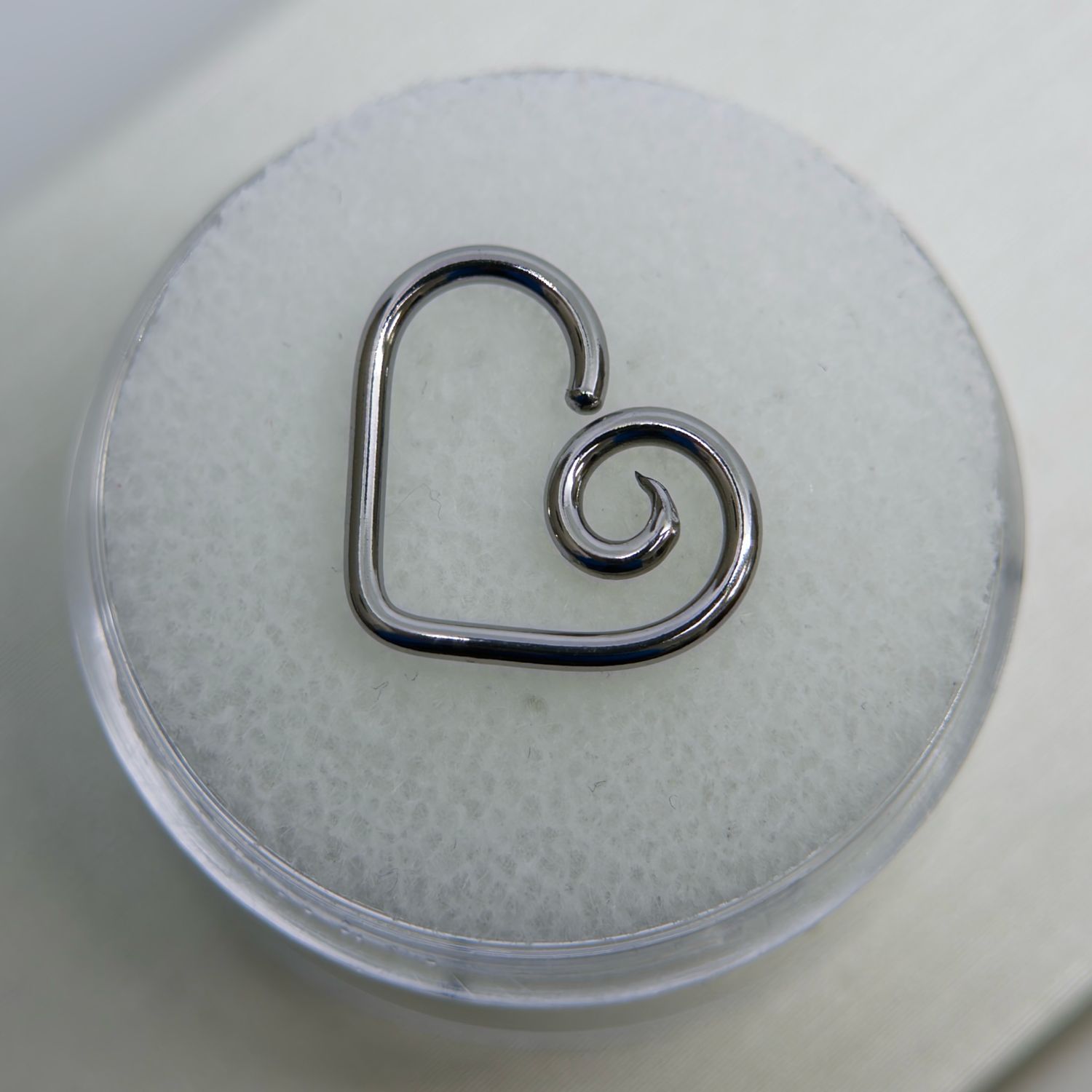 Spiral Heart Ring