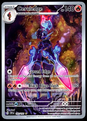 Pokemon Surging Sparks 2024 - Ceruledge #197