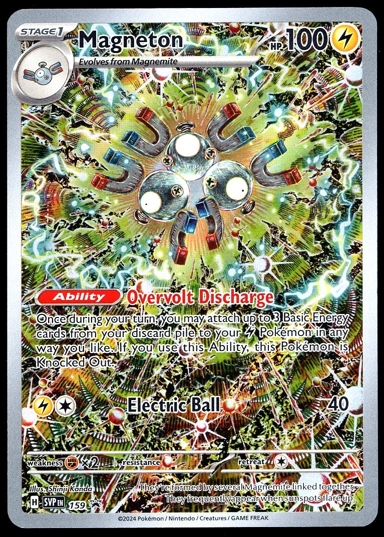 Pokemon Promo 2024 - Magneton #159