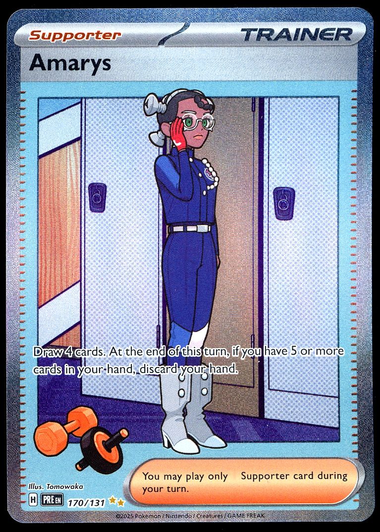 Pokemon Prismatic Evolutions 2025 - Amarys #170