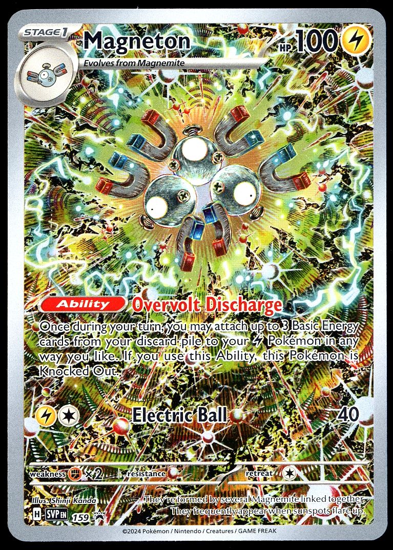Pokemon Promo 2024 - Magneton #159