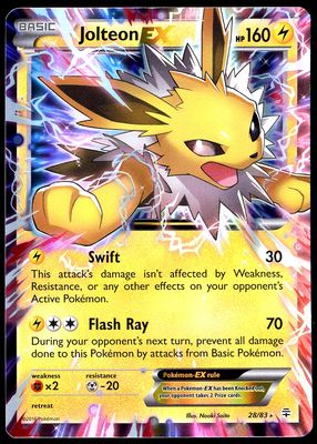 Pokemon Generations 2016 - Jolteon EX #28