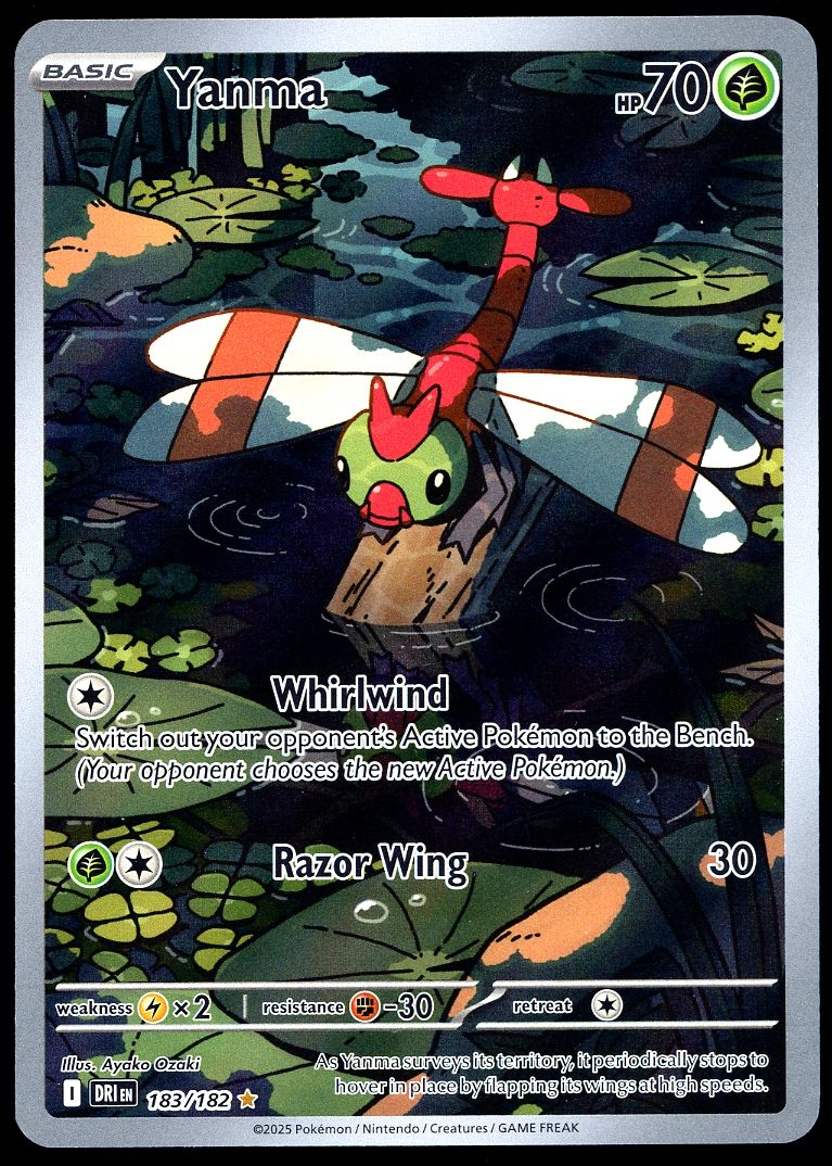 Pokemon Destined Rivals 2025 - Yanma #183