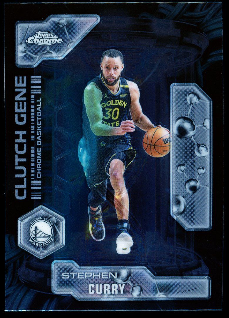 Topps Chrome Basketball 2025 Clutch Gene - Stephen Curry #CG-2