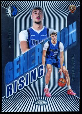 Topps Chrome Basketball 2025 Generation Rising - Cooper Flagg RC #GR-1
