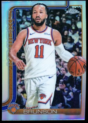 Topps Chrome Basketball 2025 - Jalen Brunson Refractor #101