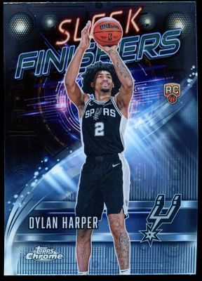 Topps Chrome Basketball 2025 Sleek Finishers - Dylan Harper RC #SF-22