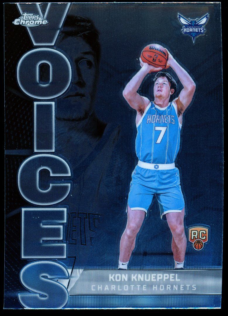 Topps Chrome Basketball 2025 Voices - Kon Knueppel RC #VS-9
