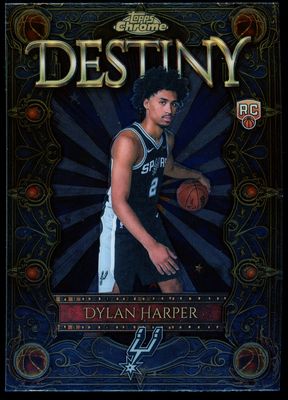 Topps Chrome Basketball 2025 Destiny - Dylan Harper RC #D-2