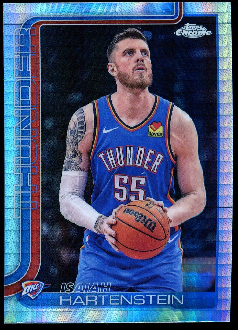Topps Chrome Basketball 2025 - Isaiah Hartenstein Refractor Pulsar #181