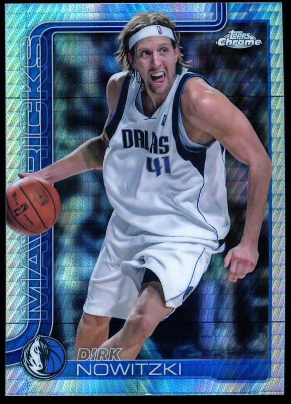 Topps Chrome Basketball 2025 - Dirk Nowitzki Refractor Prism #246