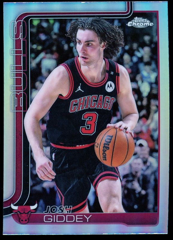 Topps Chrome Basketball 2025 - Josh Giddey Refractor #48