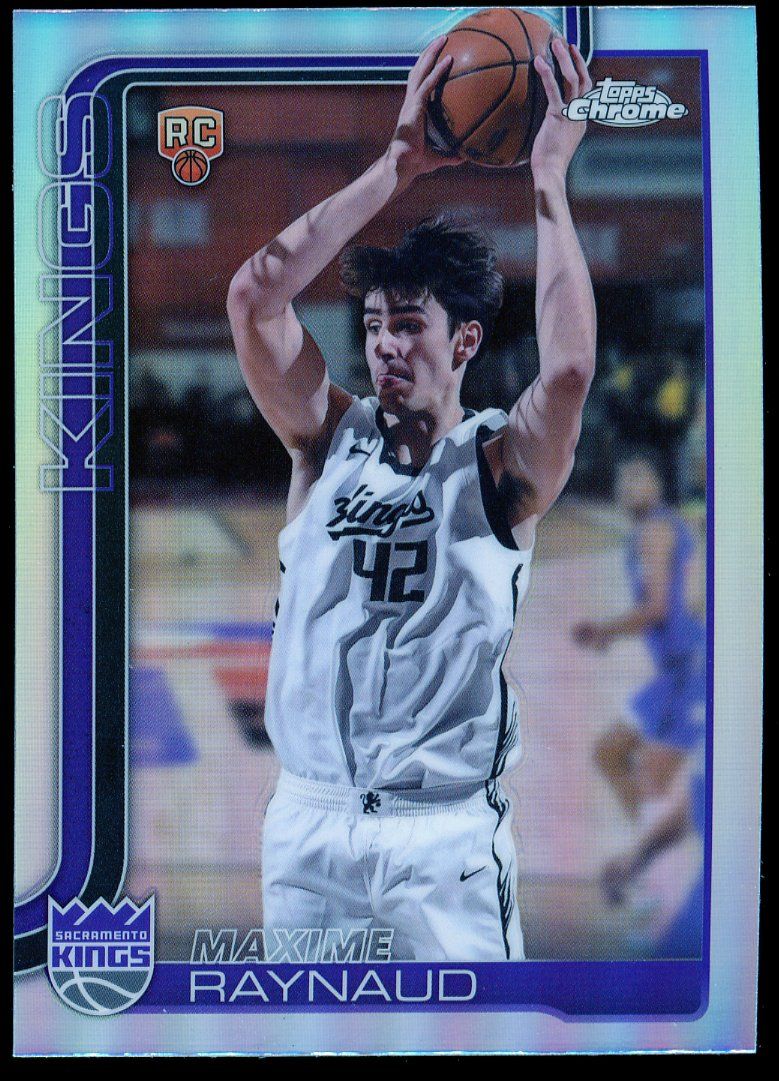 Topps Chrome Basketball 2025 - Maxime Raynaud RC Refractor #293