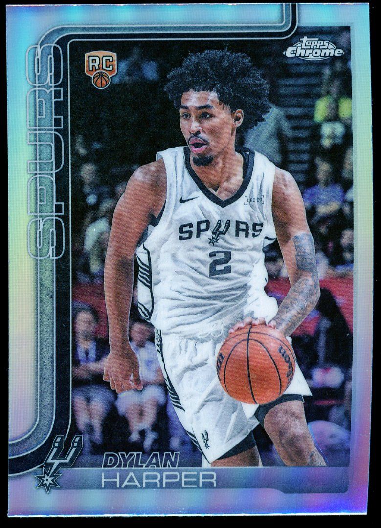 Topps Chrome Basketball 2025 - Dylan Harper RC Refractor #252