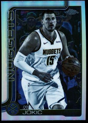 Topps Chrome Basketball 2025 - Nikola Jokic Refractor Negative #25