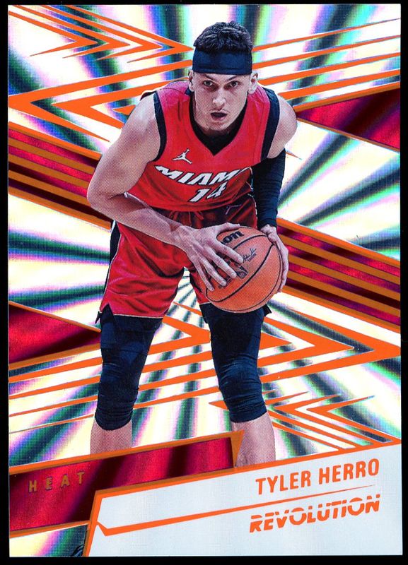 Panini Basketball Revolution 2024 - Tyler Herro Sunburst 61/75 #53