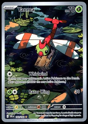 Pokemon Destined Rivals 2025 - Yanma #183