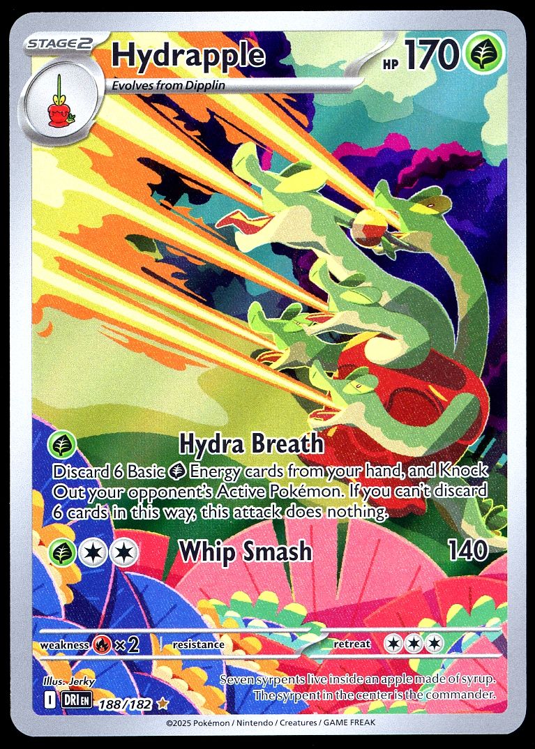 Pokemon Destined Rivals 2025 - Hydrapple #188