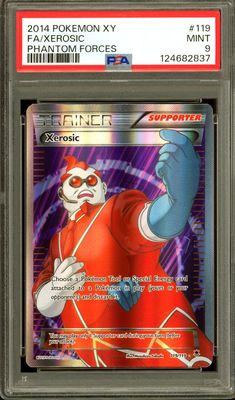 Pokemon Phantom Forces 2014 - Xerosic #119 - PSA 9