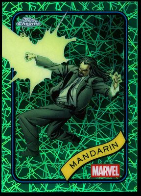 Topps Chrome Marvel 2025 - Mandarin 85/99 Green Lazer #41