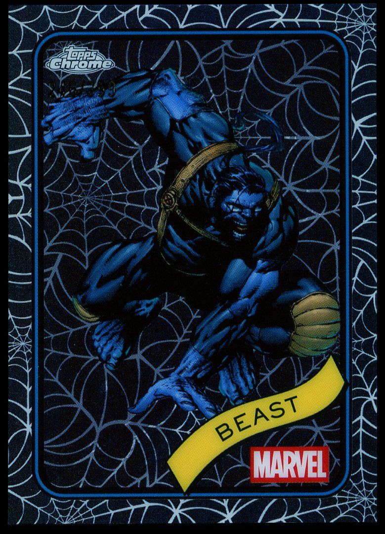 Topps Chrome Marvel 2025 - Beast 246/399 Web #177