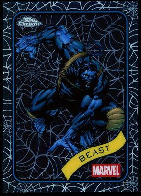 Topps Chrome Marvel 2025 - Beast 246/399 Web #177