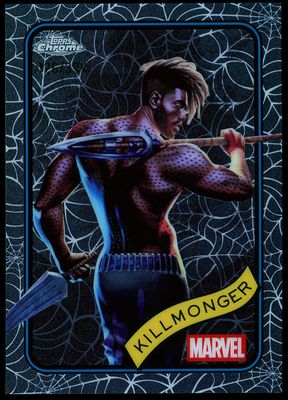 Topps Chrome Marvel 2025 - Killmonger 26/399 Web #34