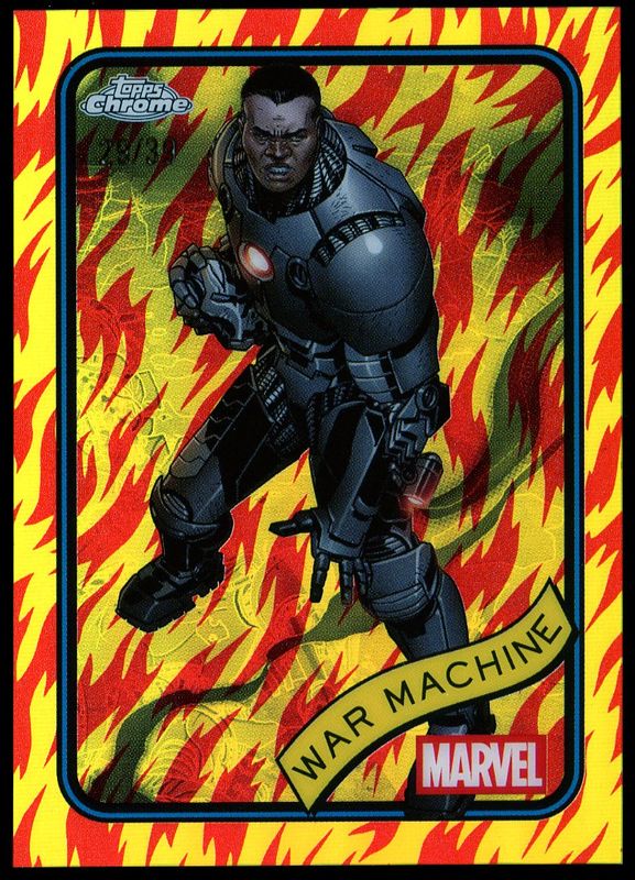 Topps Chrome Marvel 2025 - War Machine 29/39 Human Torch #194
