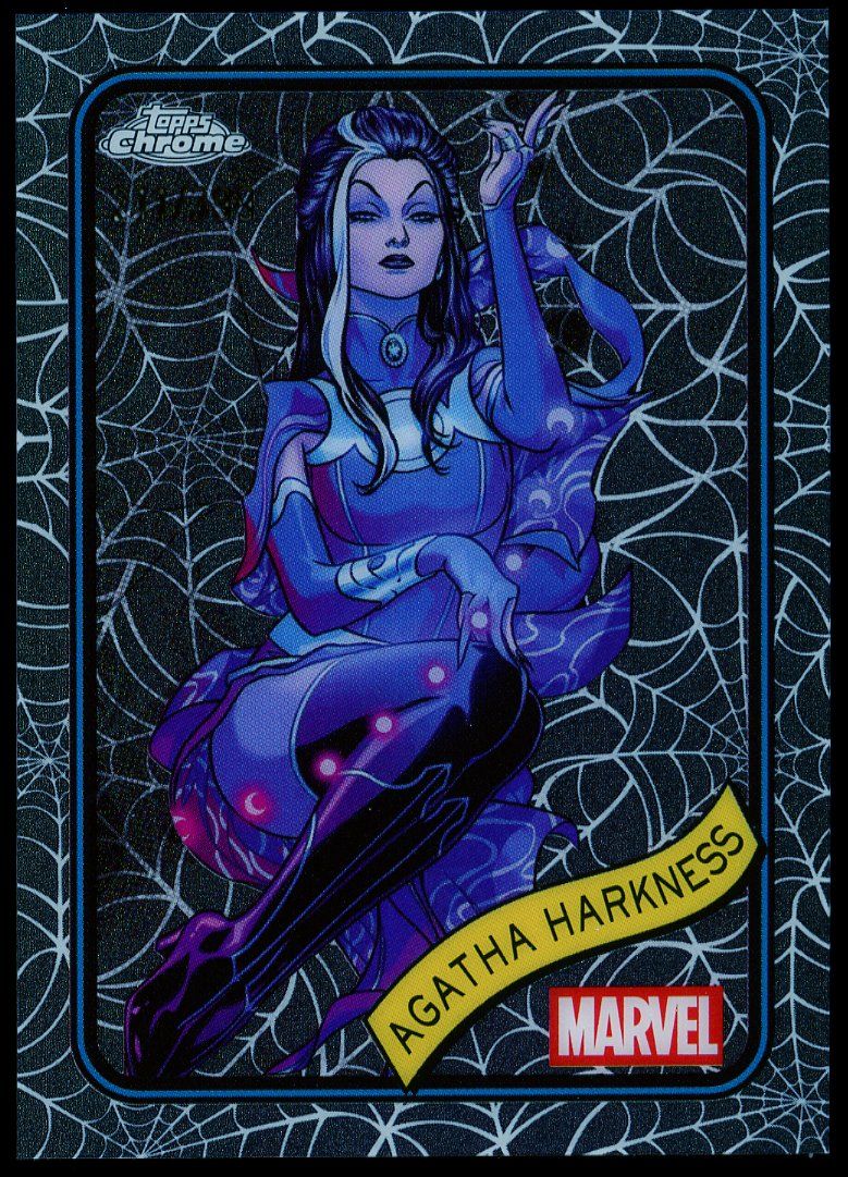 Topps Chrome Marvel 2025 - Agatha Harkness 211/399 Web #6