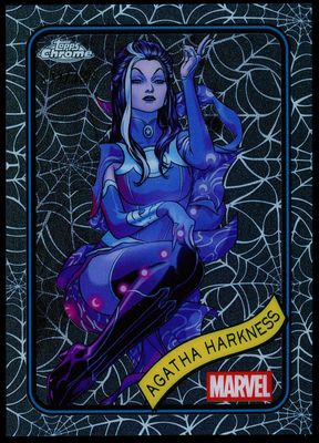Topps Chrome Marvel 2025 - Agatha Harkness 211/399 Web #6