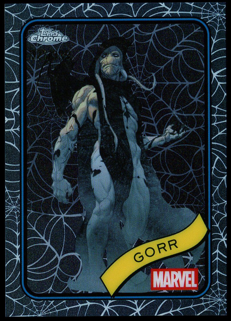 Topps Chrome Marvel 2025 - Gorr 21/399 Web #45