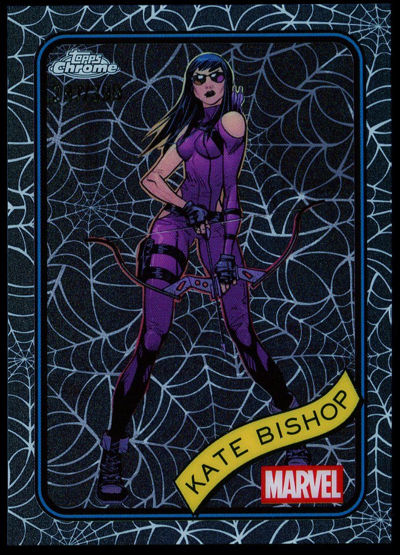 Topps Chrome Marvel 2025 - Kate Bishop 297/399 Web #72