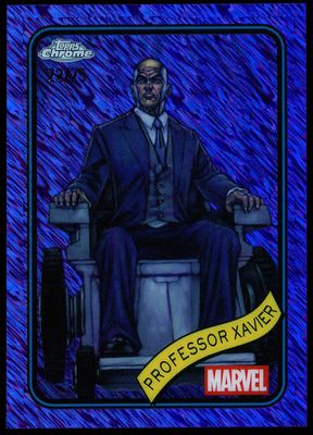 Topps Chrome Marvel 2025 - Professor Xavier 22/75 Purple Shimmer #27