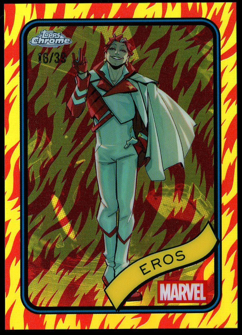 Topps Chrome Marvel 2025 - Eros 16/39 Human Torch #3