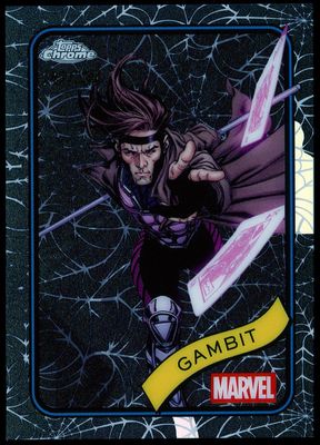 Topps Chrome Marvel 2025 - Gambit 242/399 Web #105