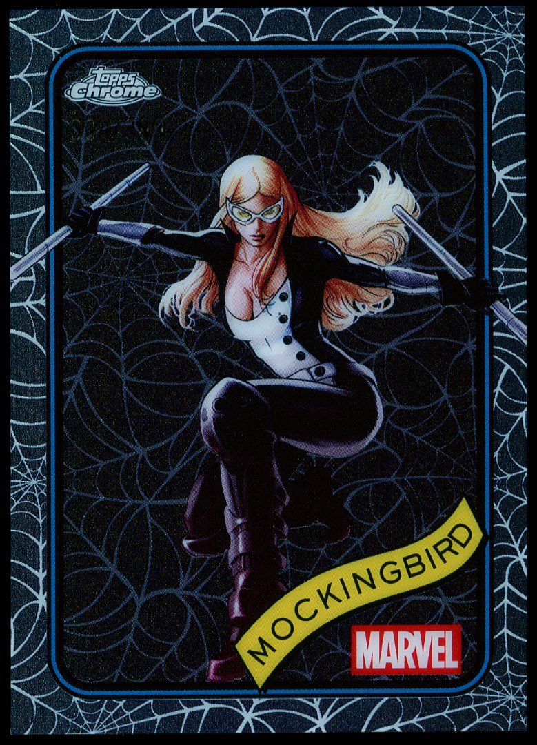 Topps Chrome Marvel 2025 - Mockingbird 30/399 Web #37