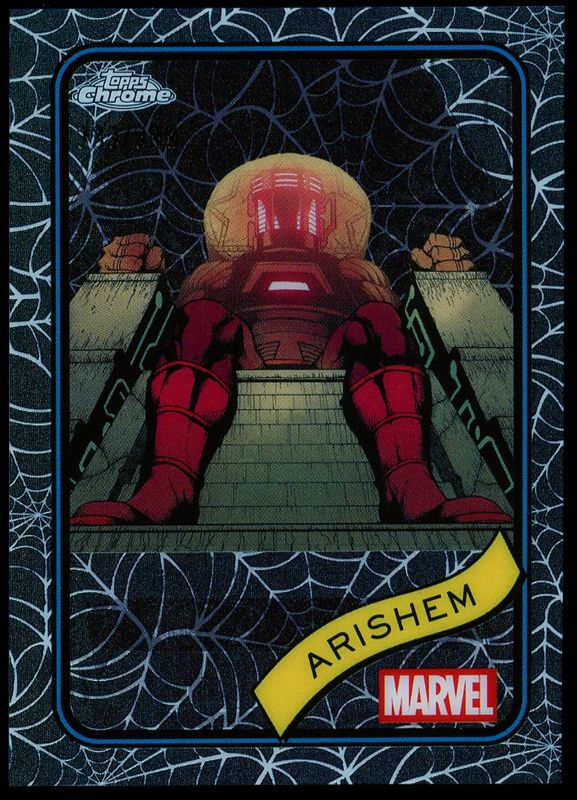 Topps Chrome Marvel 2025 - Arishem 333/399 Web #75