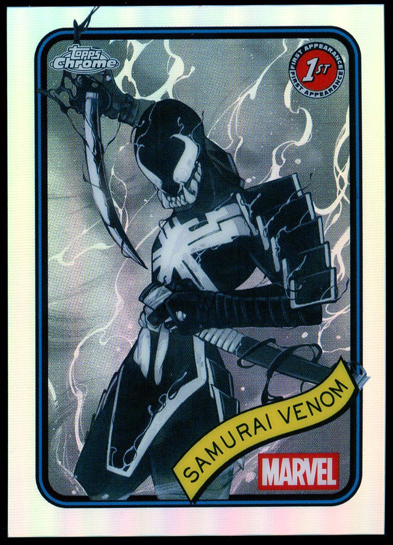 Topps Chrome Marvel 2025 - Samurai Venom Refractor #127