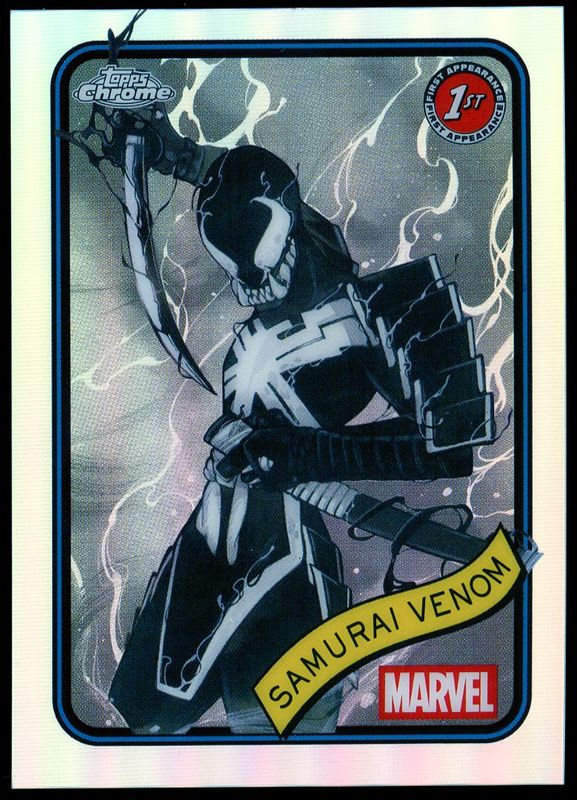 Topps Chrome Marvel 2025 - Samurai Venom Refractor #127