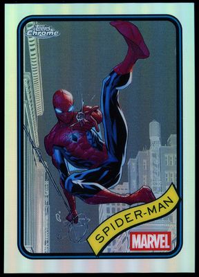 Topps Chrome Marvel 2025 - Spider-Man Refractor #101