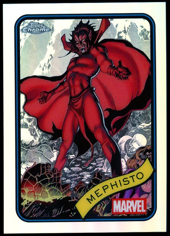 Topps Chrome Marvel 2025 - Mephisto Refractor #102