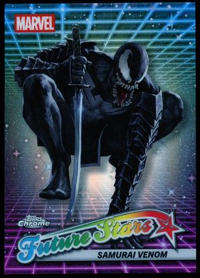 Topps Chrome Marvel 2025 Future Stars - Samurai Venom #FS-4