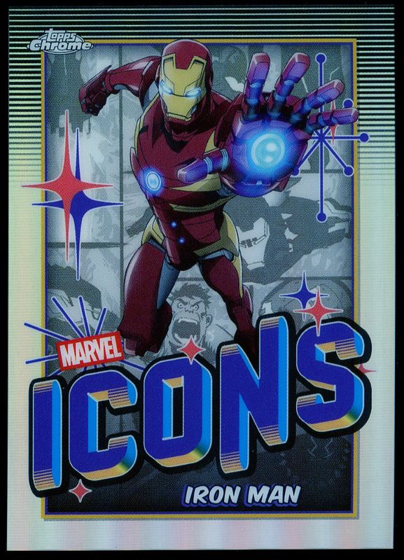 Topps Chrome Marvel 2025 Icons - Iron Man #MI-7