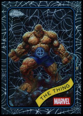 Topps Chrome Marvel 2025 - The Thing 137/399 Web #31