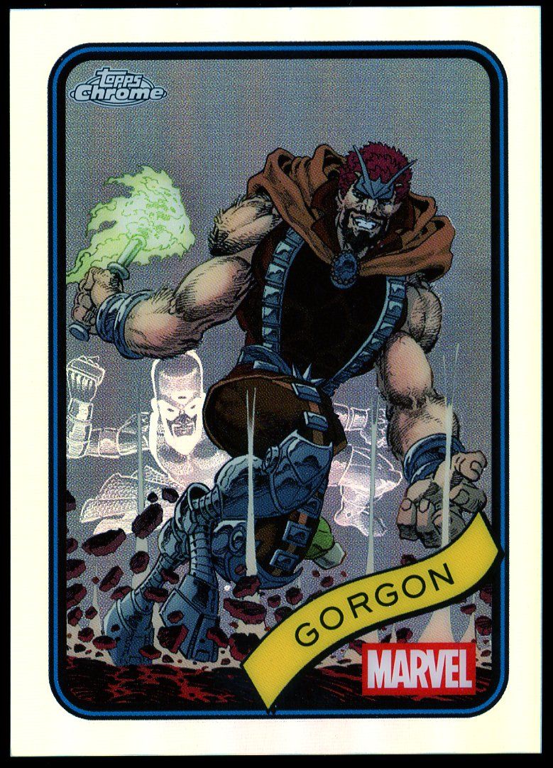 Topps Chrome Marvel 2025 - Gorgon Refractor #195