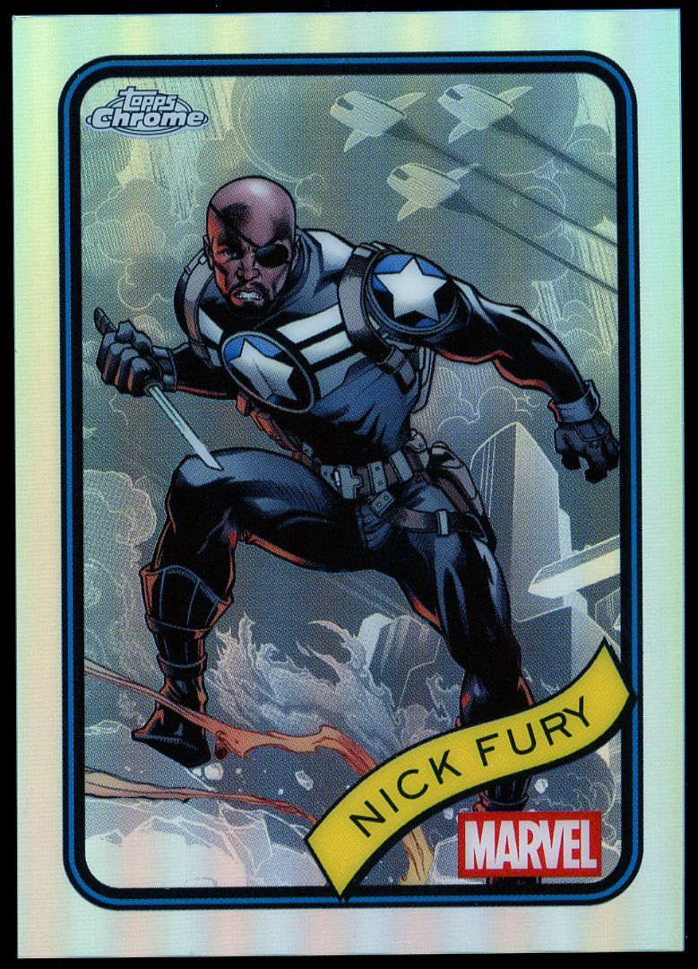 Topps Chrome Marvel 2025 - Nick Fury Refractor #193