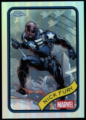 Topps Chrome Marvel 2025 - Nick Fury Refractor #193