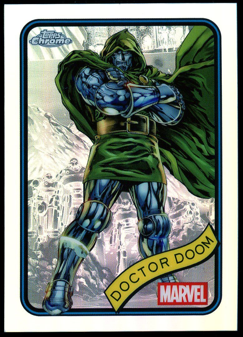 Topps Chrome Marvel 2025 - Doctor Doom Refractor #148
