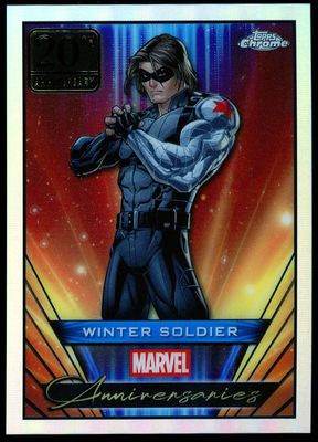 Topps Chrome Marvel 2025 Anniversaries - Winter Soldier #MA-27