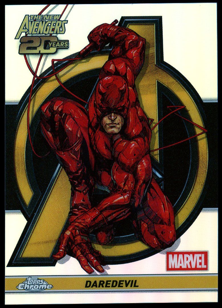 Topps Chrome Marvel 2025 New Avengers 20th Anniversary - Daredevil #AV-3
